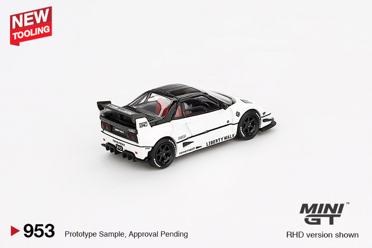 1/64 YM リバティーウォーク24 1/64 Mini GT Mazda AZ-1 Liberty Walk LB40 White 2024 Tokyo