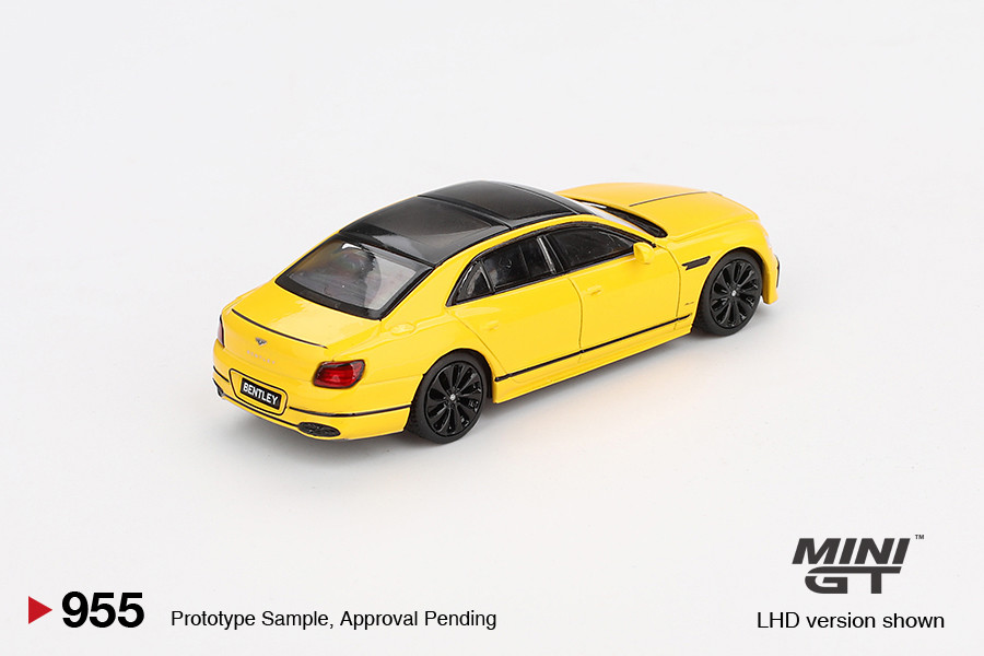 1/64 Mini GT Bentley Flying Spur (Monaco Yellow) Diecast Car Model 1/64 Mini GT Bentley Flying Spur (Monaco Yellow) Diecast Car Model