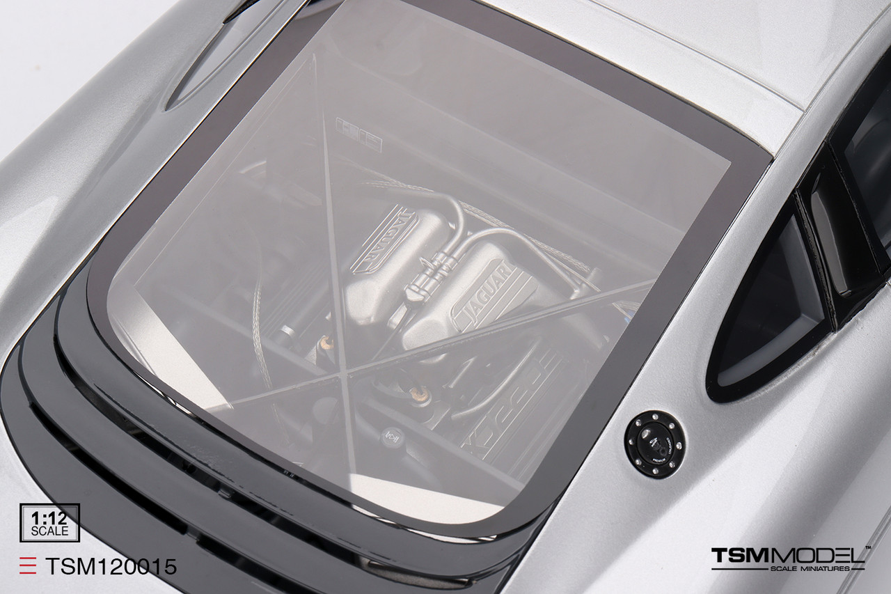 1/12 TSM Jaguar XJ220 (Silver) Car Model - LIVECARMODEL.com