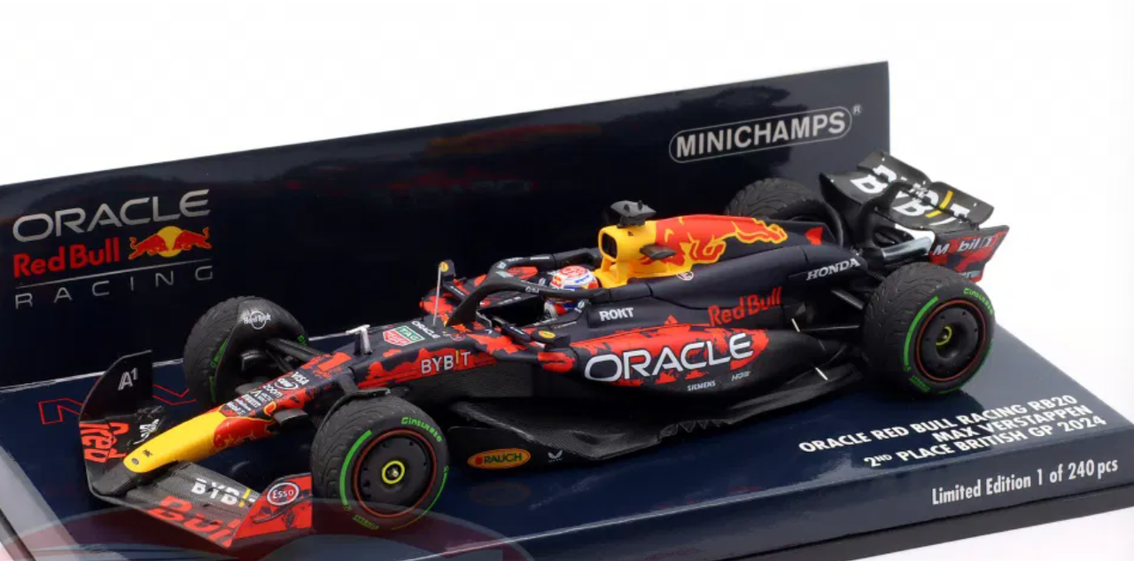 Red Oracle Bull Racing Max Verstappen Minichamps 1⁄43 GP 1:43