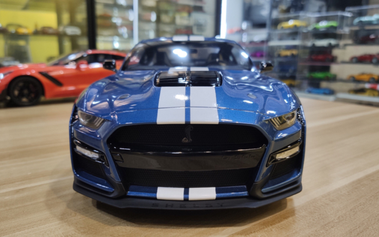 1/12 GT Spirit 2020 Ford Mustang Shelby GT500 (Blue) Resin Car Model Limited