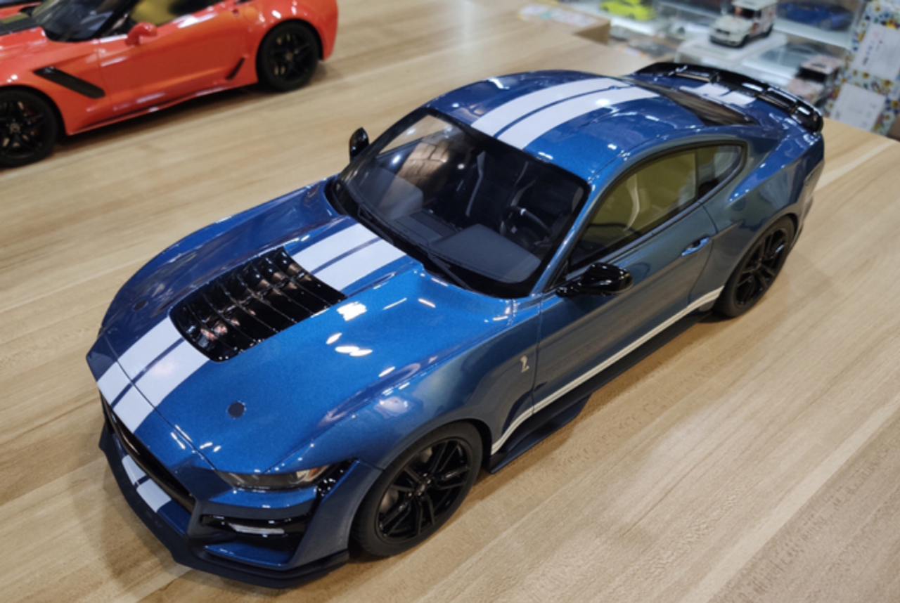 1/12 GT Spirit 2020 Ford Mustang Shelby GT500 (Blue) Resin Car Model Limited