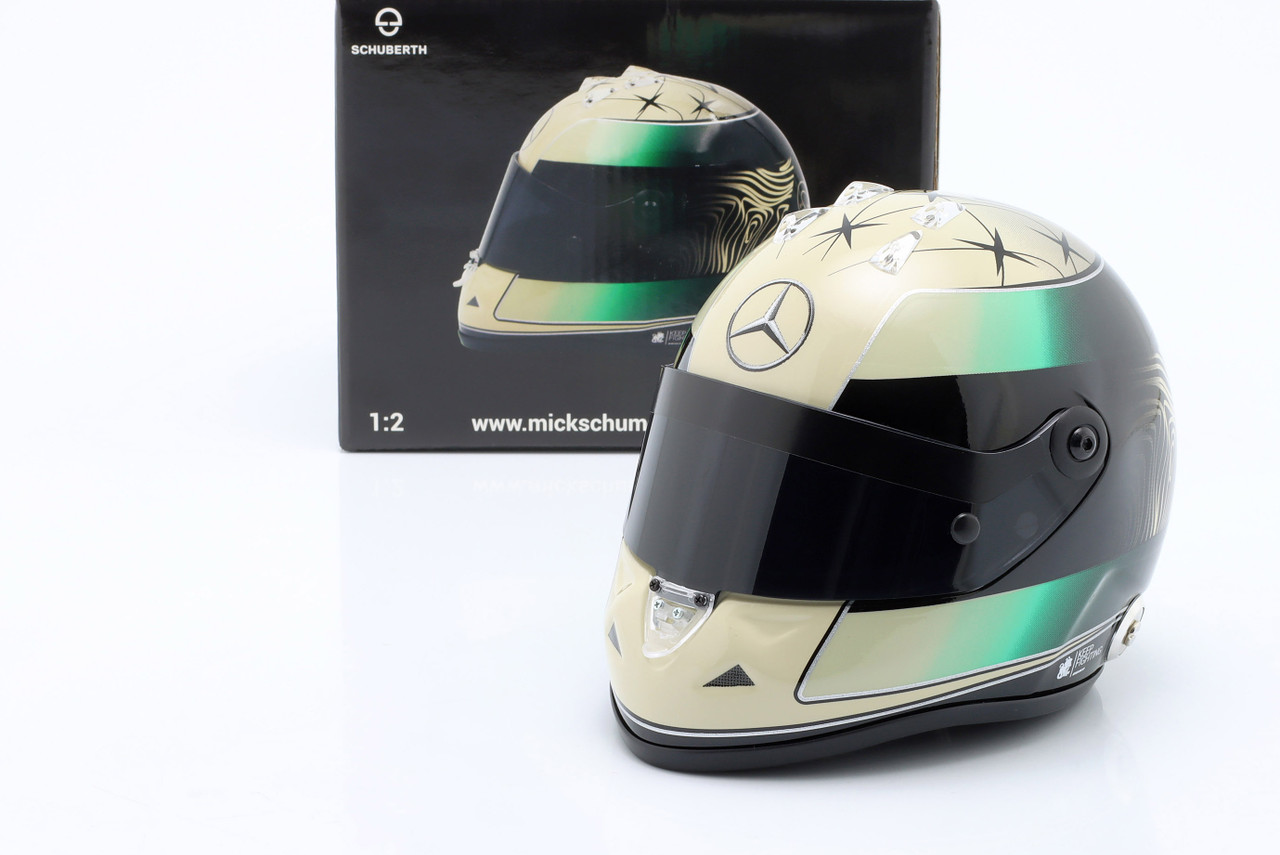 1/2 Schuberth 2024 Formula 1 Mick Schumacher Mercedes AMG Petronas