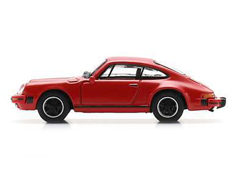 Porsche 911 Carrera 3.2 Coupe Red 1/87 (HO) Diecast Model Car by