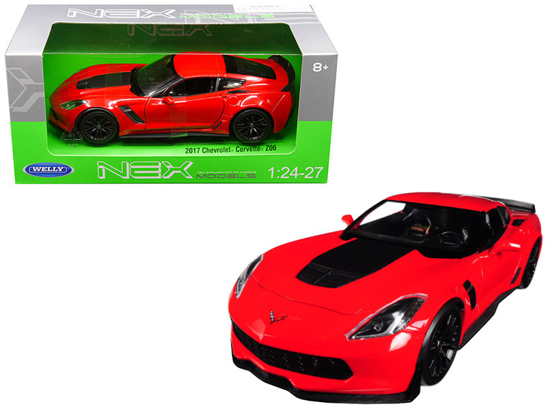 Altaya 1/43 Chevrolet Corvette Z06 2017 Yellow Diecast Scale