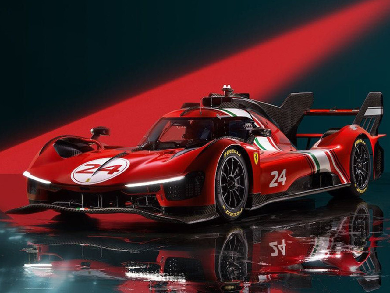 1/18 LOOKSMART フェラーリ 499P モディフィカータ 1/18 Looksmart Ferrari 499P Modificata #24 Launch Version