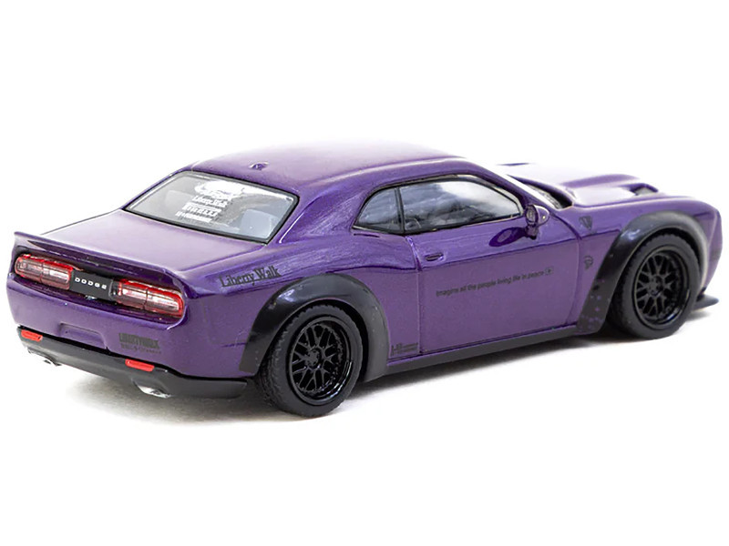1/64 Tarmac Works LB-WORKS Dodge Challenger SRT Hellcat (Purple