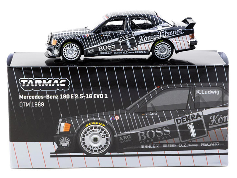 1/64 Tarmac Works 1989 Mercedes-Benz 190 E 2.5-16 EVO 1 DTM 1989