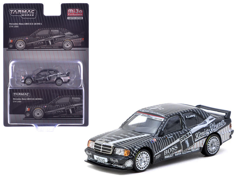 1/64 Tarmac Works 1989 Mercedes-Benz 190 E 2.5-16 EVO 1 DTM 1989