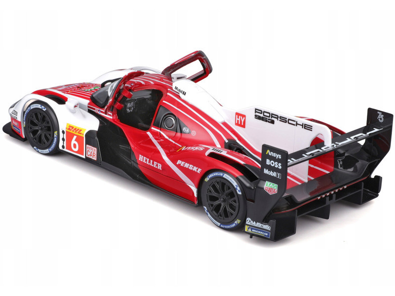 1/24 BBurago 2023 Penske Porsche 963 #6 24h LeMans Porsche Penske