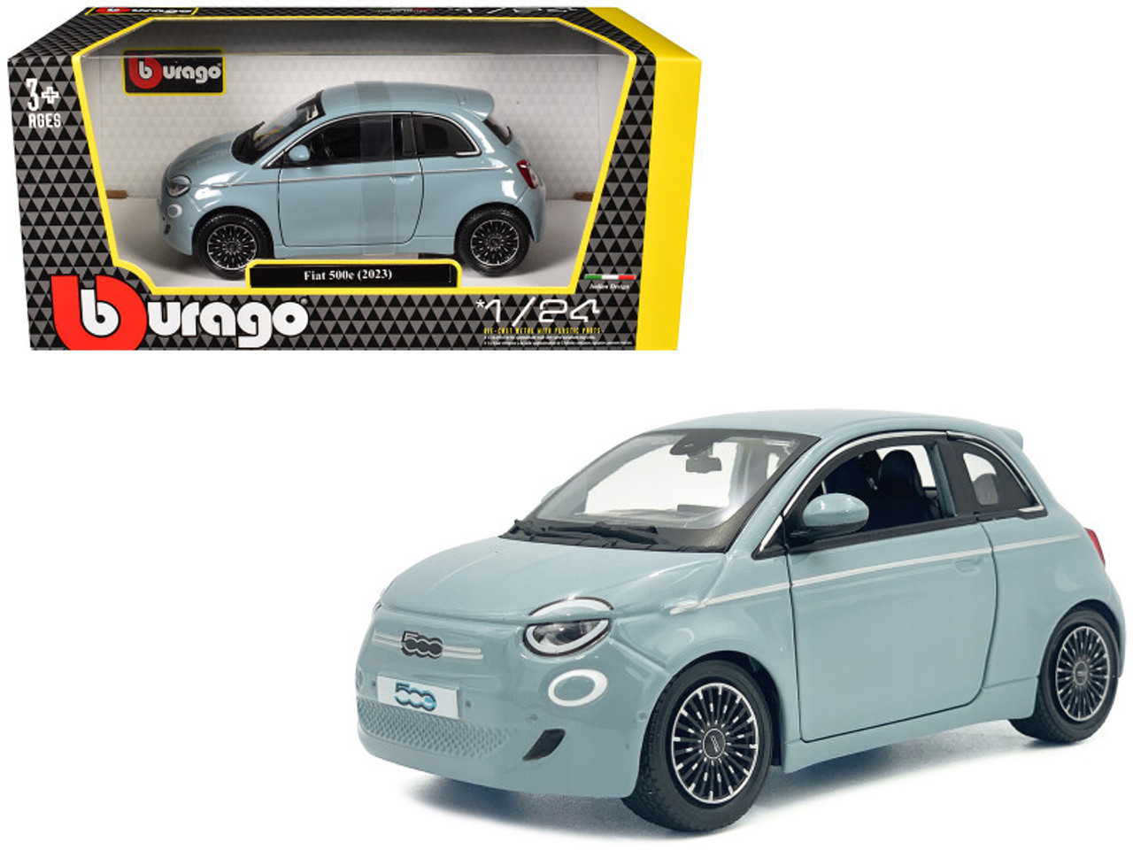 Mercedes-Benz SLR -722 1/43ホワイト 1/24 BBurago 2023 Fiat 500e (Light Blue) Diecast Car Model