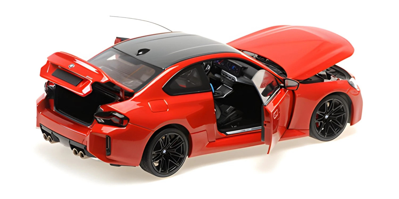 ミニカー 1/18 BMW 2シリーズ M2 (G87) 1/18 BMW M2 (G87) Performance 2023 (White) Resin Model Car