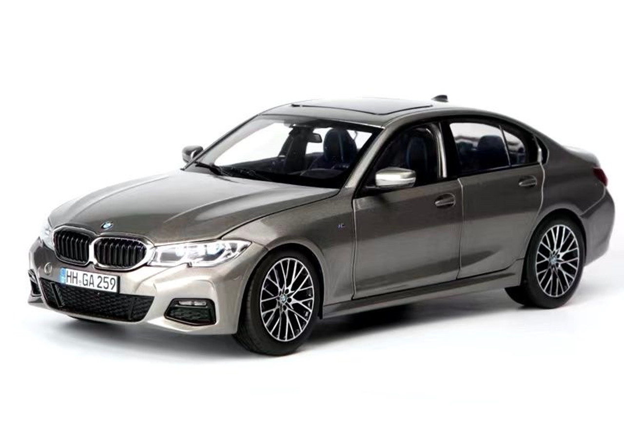 1/18 Norev BMW 3 Series 330i G20 (2019-Present) (Silver) Diecast Car Model