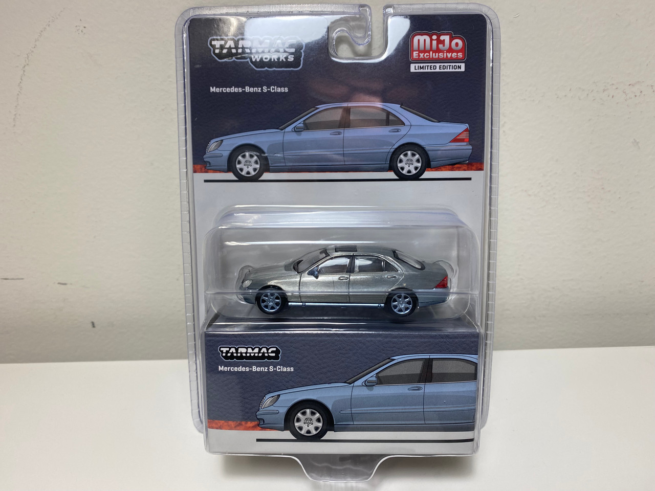 CHASE CAR 1/64 Tarmac Works Mercedes-Benz S-Class (Chrome