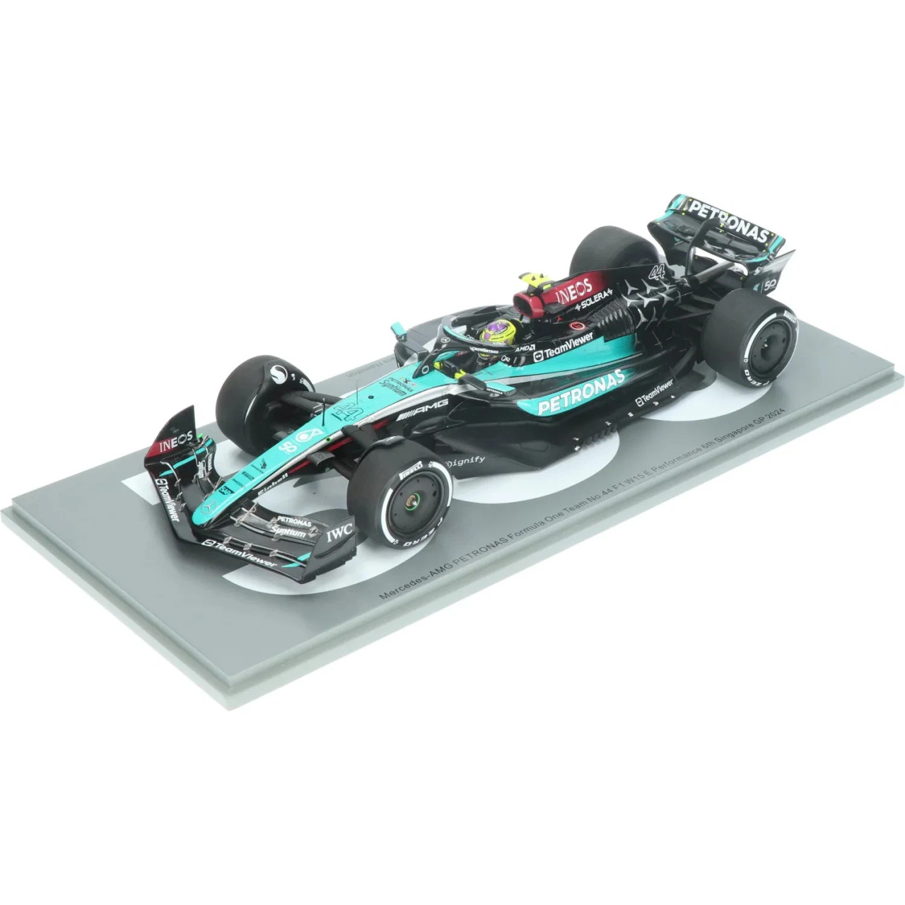 1/18 Spark 2024 Formula 1 Mercedes-AMG PETRONAS Formula One Team