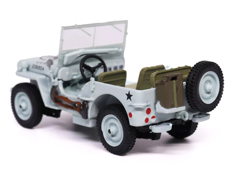 ミッキー　2 Willys Jeep 1/4-Ton Car Light Blue 