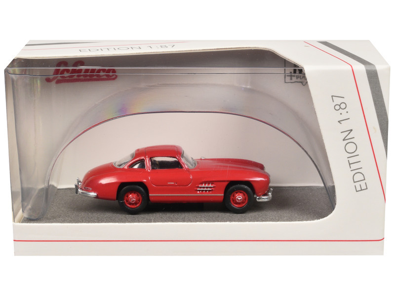 ミニカー Schuco Mercedes-Benz 300SL COUPE Mercedes-Benz 300 SL Gullwing Coupe Red 1/87 (HO) Diecast Model