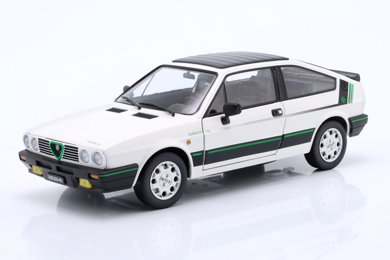 Miniature Triple 9 Alfa Romeo Sprint 1.5 Quadrifoglio Verde Balocco 1984 - Echelle 1/18