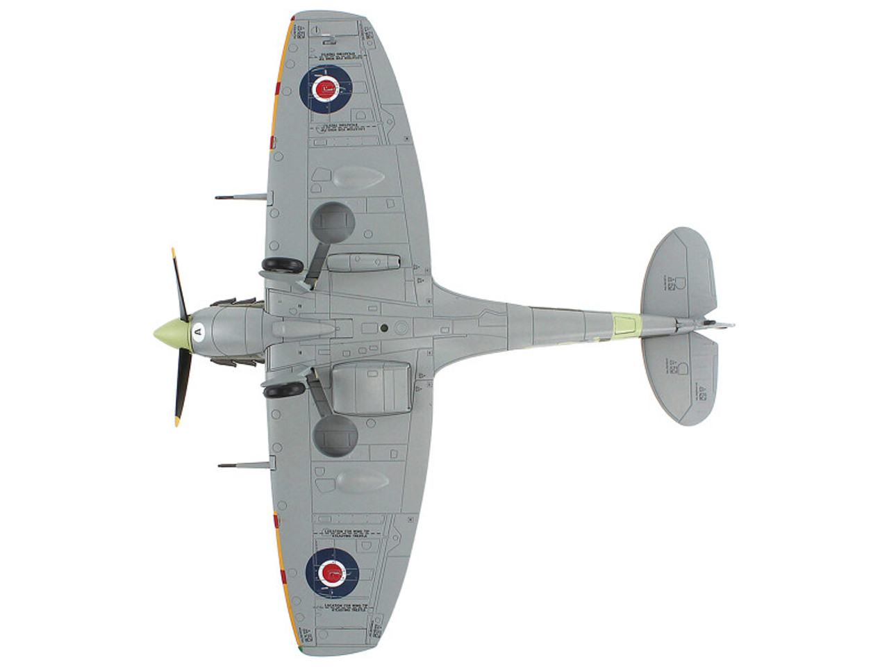 Supermarine Spitfire Mk Vb Fighter Aircraft "EN921 Flying Officer Jack Sheppard No. 401 Squadron" (1943) Royal Canadian Air Force "Air Power Series" 1/48 Diecast Model by Hobby Master