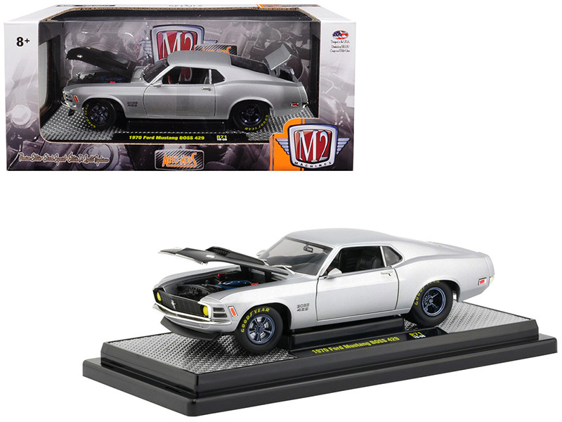 1970 Ford Mustang Boss 429 Matt Silver Limited Edition to 5,880