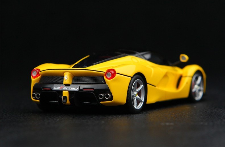 BBR 1/43 FERRARI LaFerrari (YELLOW) RESIN CAR MODEL - LIVECARMODEL.com