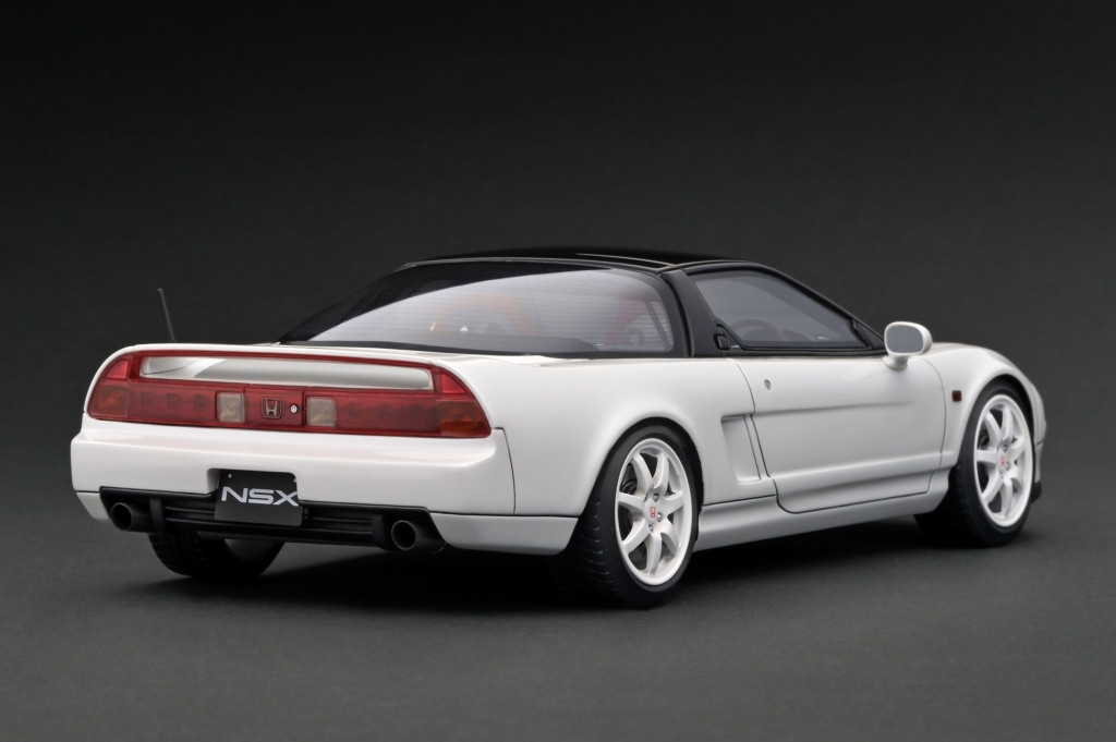 1/18 IG Ignition Model Honda NSX (NA1) (Pearl White) with Geniune