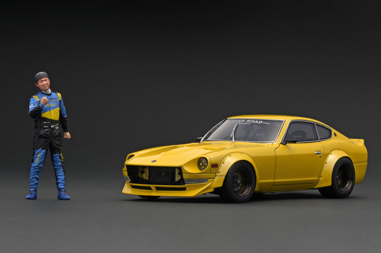 1/18 IGモデル フェアレディZ S30 1/18 IG Ignition Model Nissan Fairlady Z (S30) Star Road (Yellow