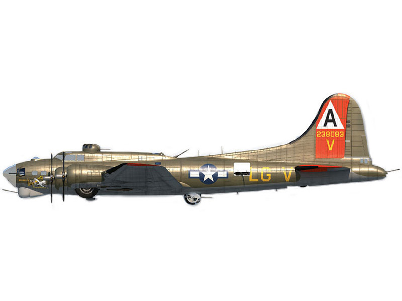 のん Boeing B-17G Flying Fortress Bomber Aircraft 