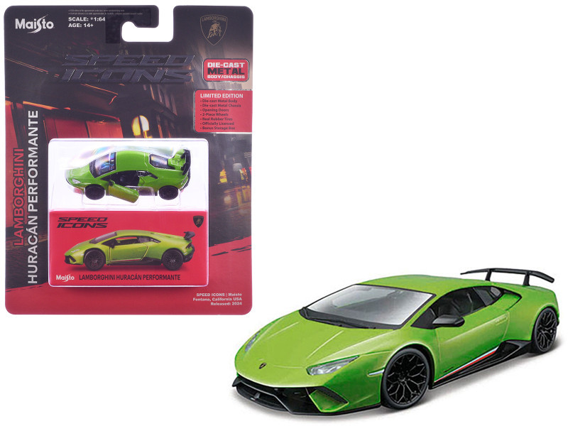yy Lamborghini Huracan Performante Green 