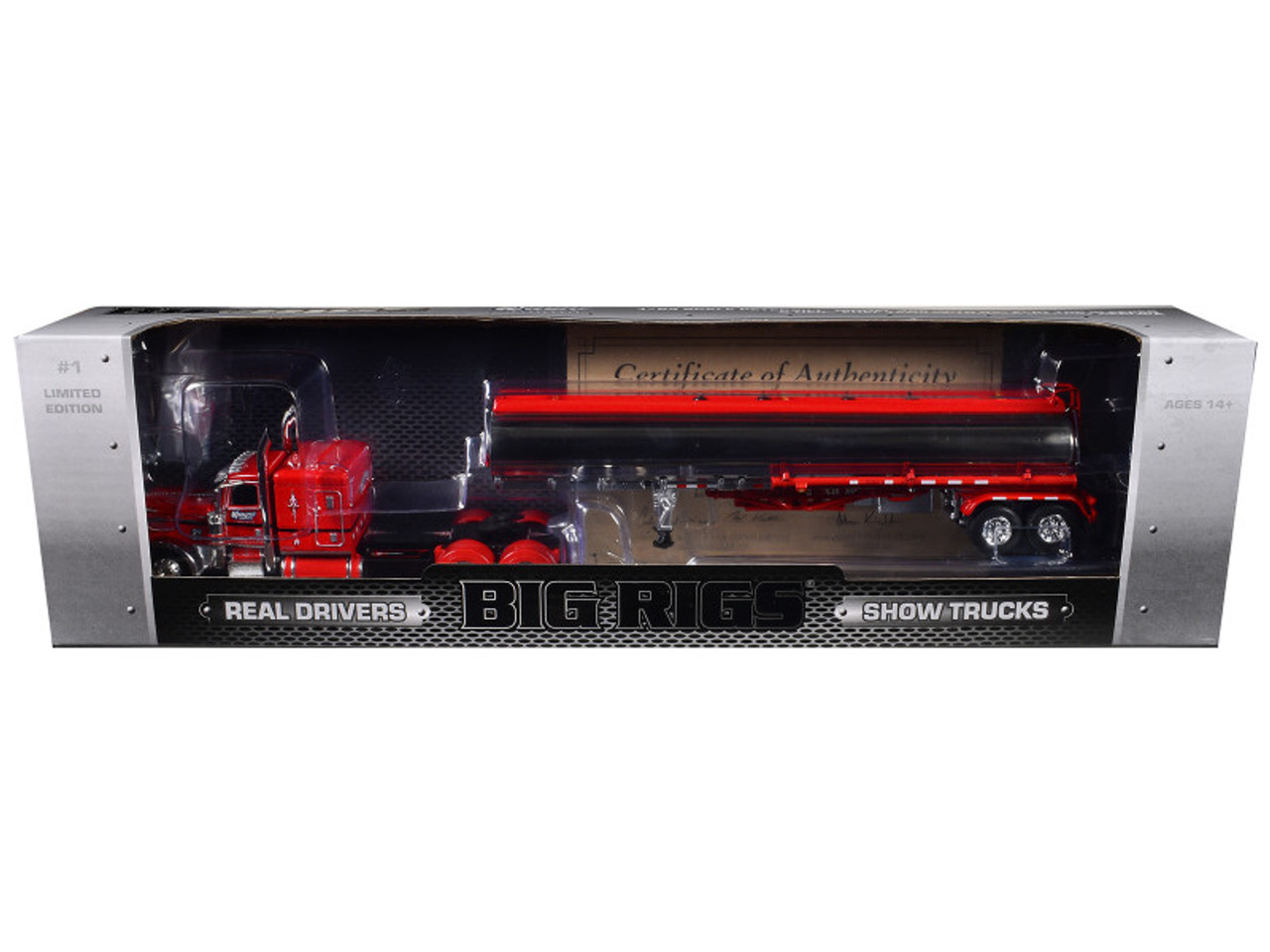 1/64 First Gear Peterbilt 389X with 63” Flat Top Sleeper