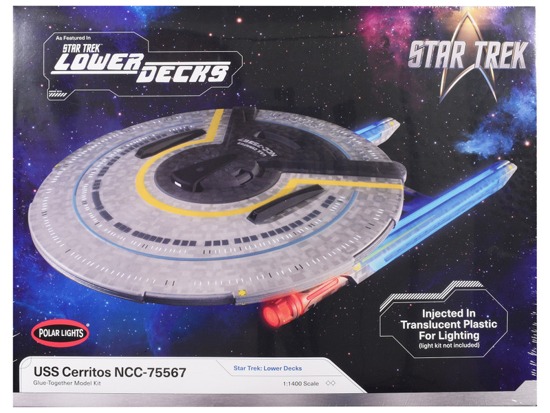 Skill 2 Model Kit USS Cerritos NCC-75567 Spacecraft 