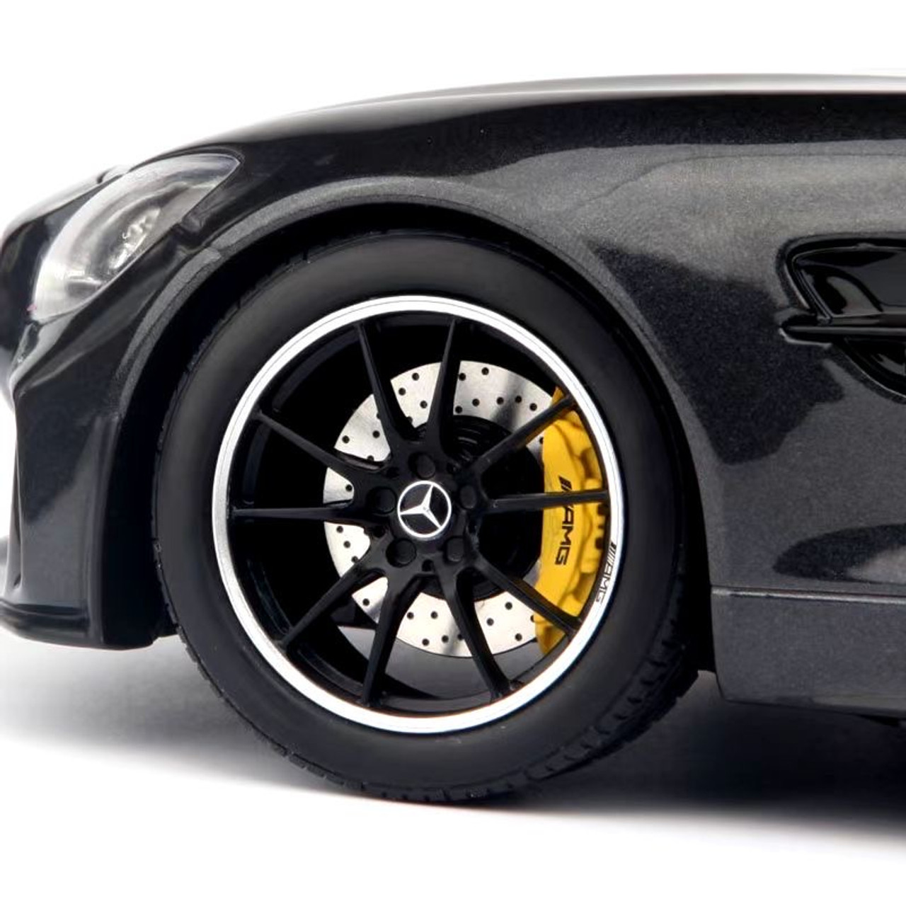 1/18 Norev Mercedes-Benz Mercedes-AMG AMG GT R GTR (Dark Grey Metallic) Diecast Car Model