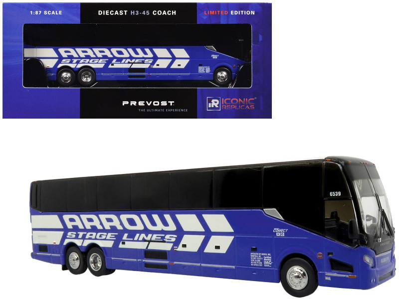 Prevost H3-45 Coach Bus 
