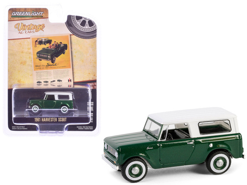 フィギュア 1961 Harvester Scout Green Metallic with White Top 