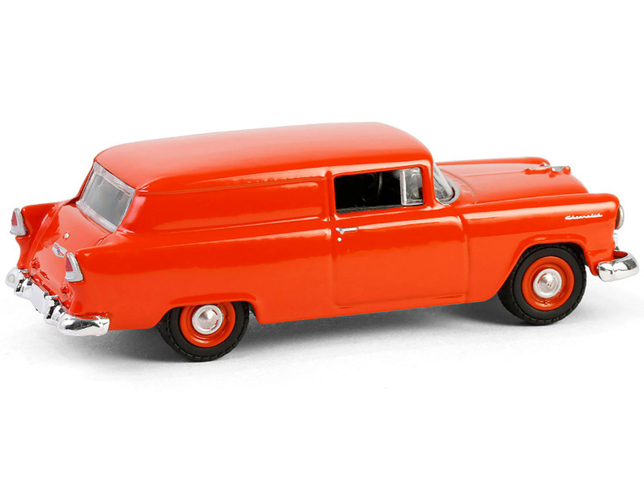 1955 Chevrolet Sedan Delivery Orange Red 