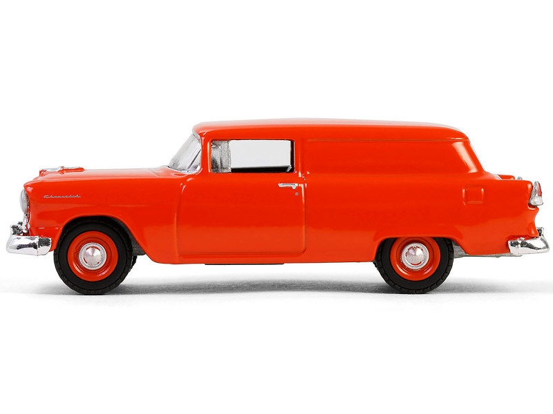 1955 Chevrolet Sedan Delivery Orange Red 