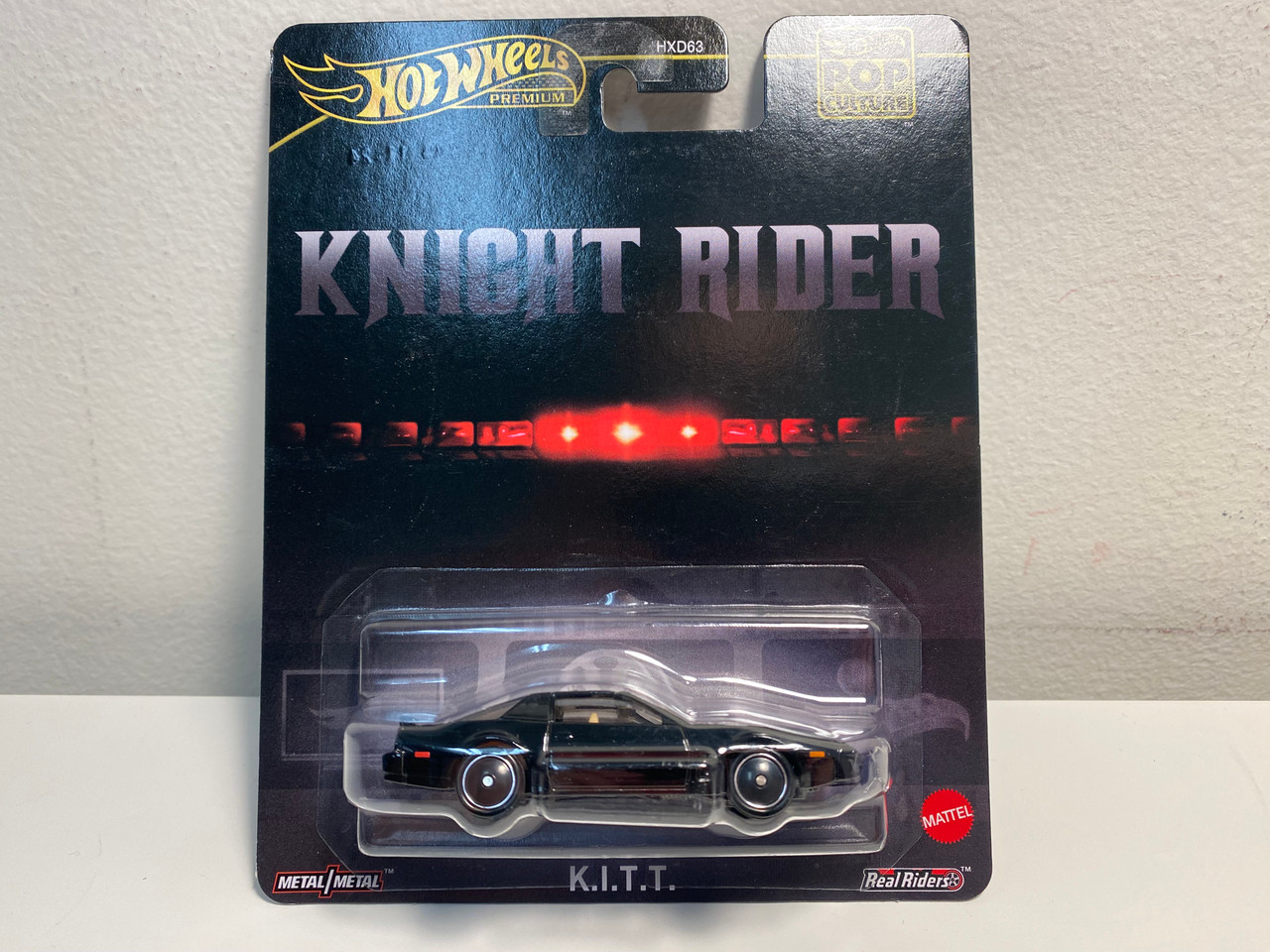 1/64 2025 Hot Wheels Pop Culture Knight Rider Kitt Diecast Car