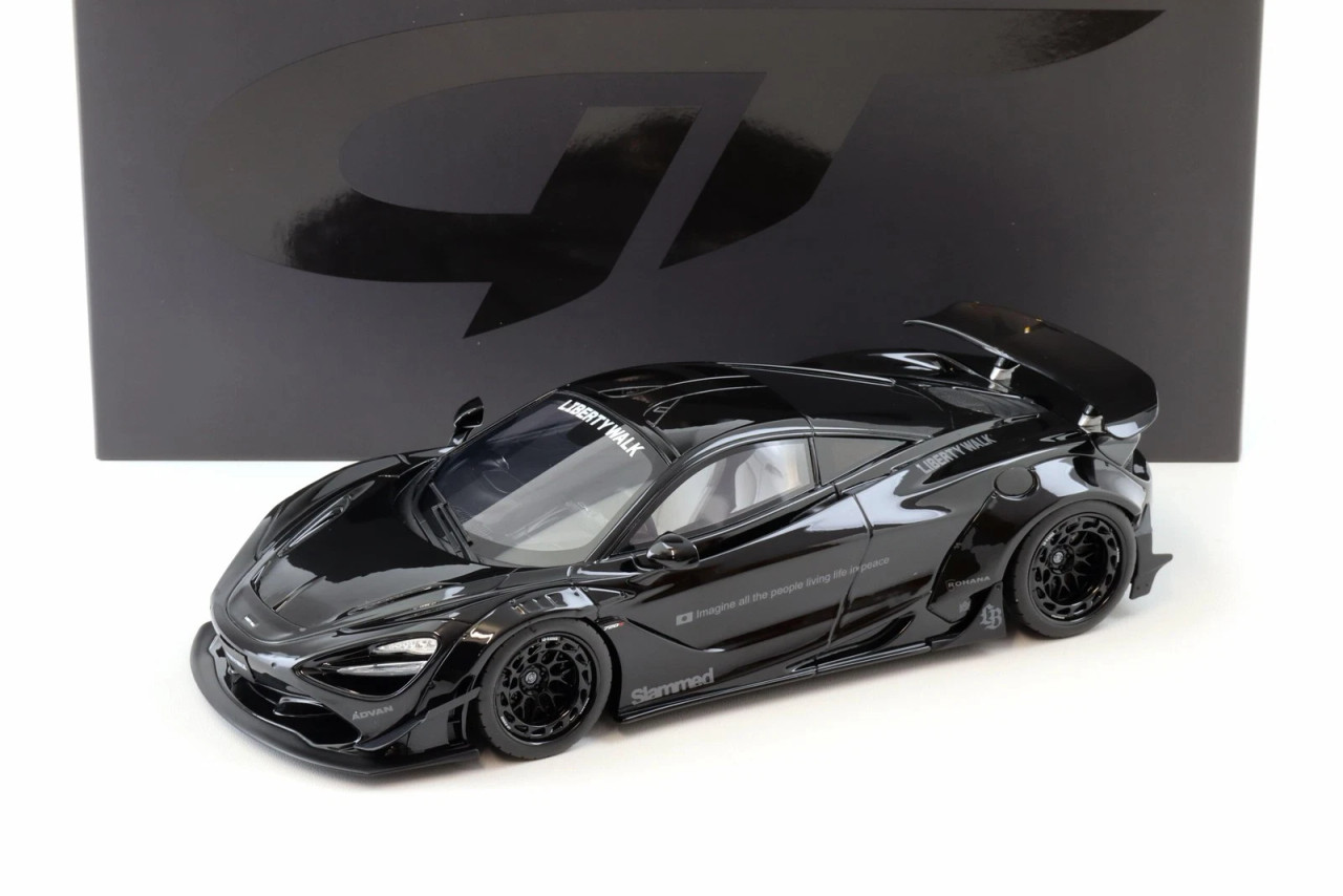 1/18 GT Spirit 2023 McLaren 720S LB-Works (Black) Car Model