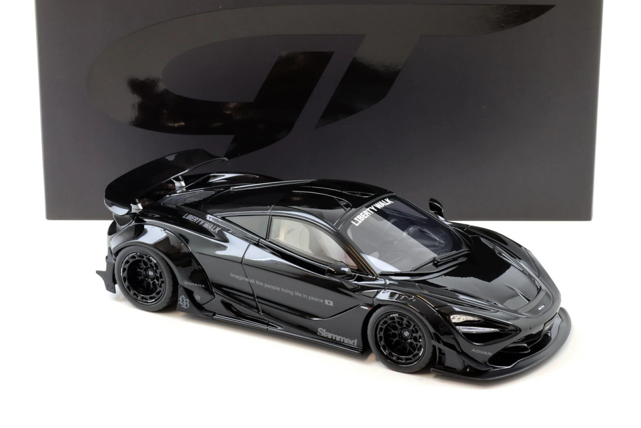 1/18 GT Spirit 2023 McLaren 720S LB-Works (Black) Car Model