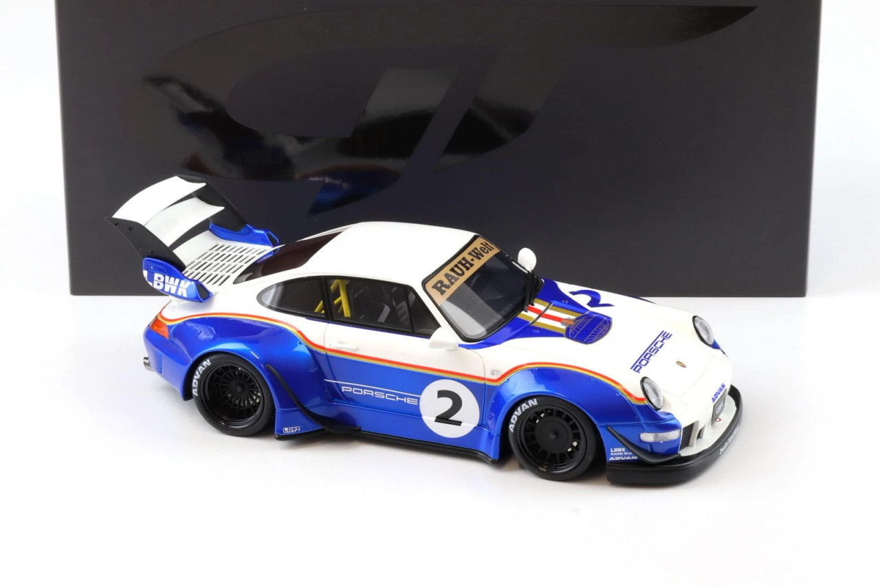1/18 GT Spirit 2023 Porsche RWB X Liberty Walk #2 (White
