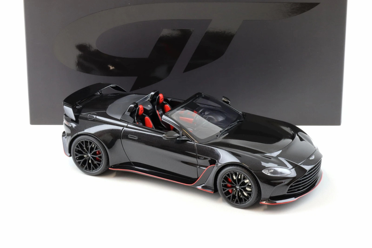 1/18 GT Spirit 2023 Aston Martin V12 Vantage Roadster (Onyx Black) Car Model