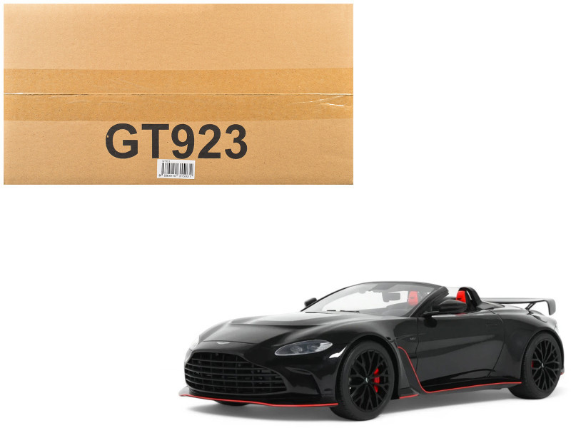 1/18 GT Spirit 2023 Aston Martin V12 Vantage Roadster (Onyx Black) Car Model