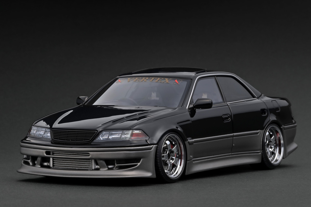 1/18 IG Ignition Model Toyota Vertex JAZ100 Mark-II (Black