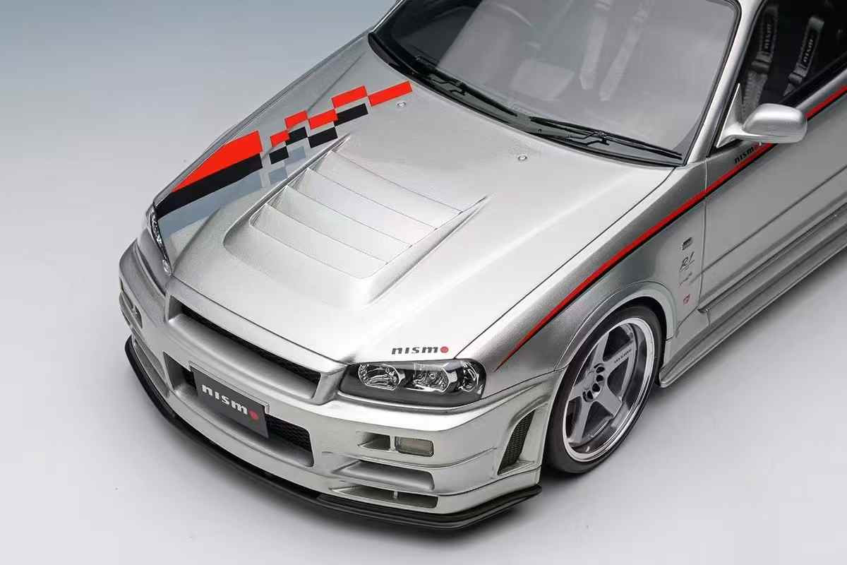 1/18 Makeup 2004 Nissan Skyline GT-R R34 BNR34 Nismo R-Tune