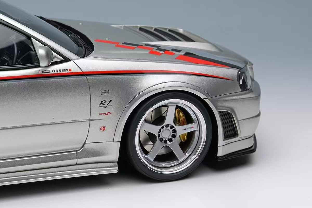 1/18 Makeup 2004 Nissan Skyline GT-R R34 BNR34 Nismo R-Tune