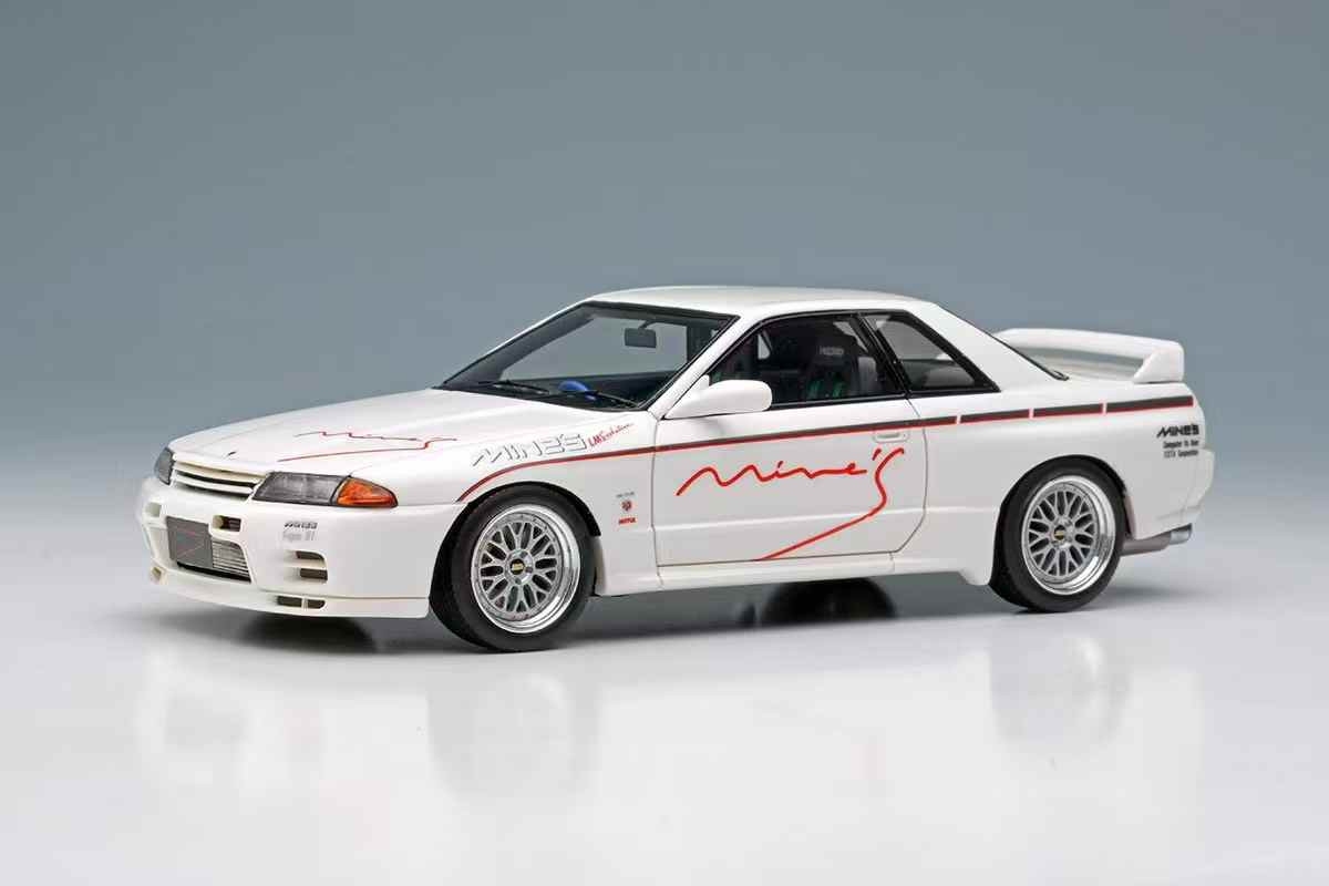 1/43 Makeup Nissan Skyline GT-R R32 Mine's Skyline GT-R BNR32 N1