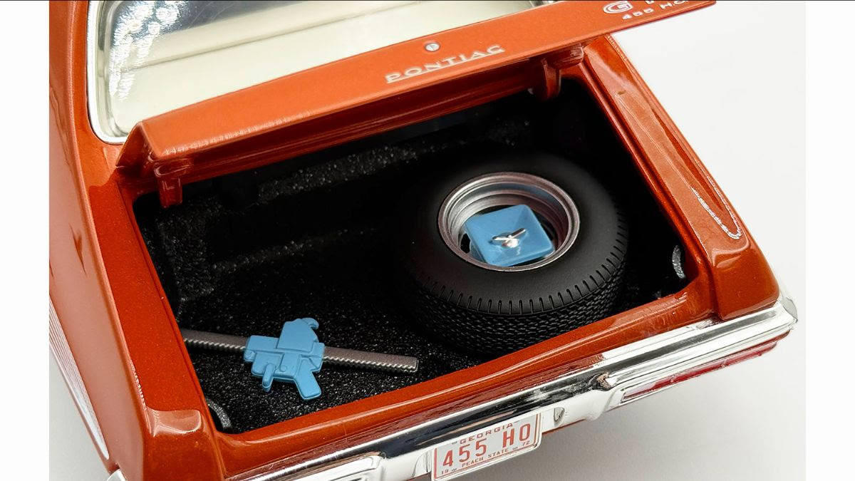 1/18 ACME 1972 Pontiac GTO Le Mans (Sundance Orange) Diecast Car