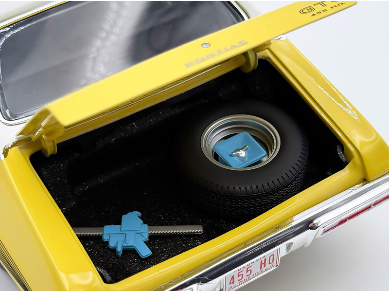 その他 k 1/18 ACME 1972 Pontiac GTO Le Mans Vinyl Top (Monarch Yellow