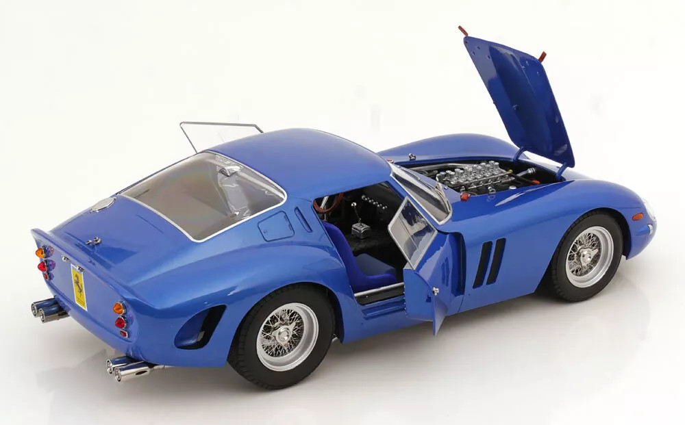 1/12 KK-Scale 1962 Ferrari 250 GTO (Blue Metallic) Diecast Car
