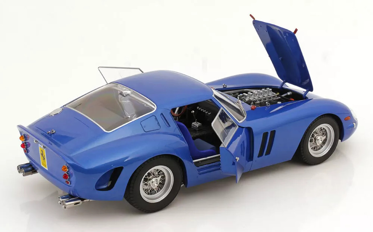 1/12 KK-Scale 1962 Ferrari 250 GTO (Blue Metallic) Diecast Car Model